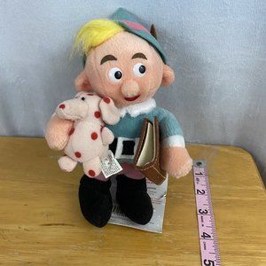 Vintage 1999 CVS Stuffins Plush Island of Misfit Toys Bean Bag Hermie the Elf